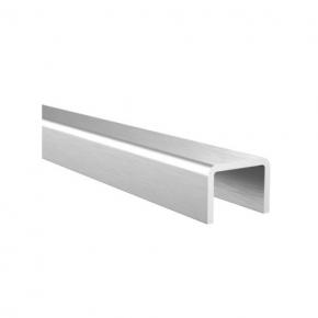 Glass Cap Handrail Square Channel