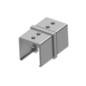 Glass Cap Handrail Connector Square