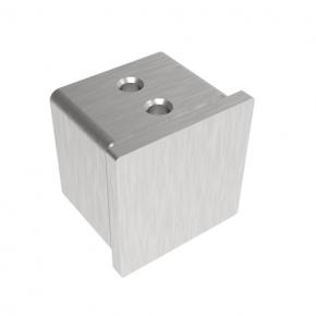 Glass Cap Handrail Square End Cap