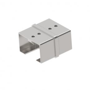 Glass Cap Handrail Rectangle Connector