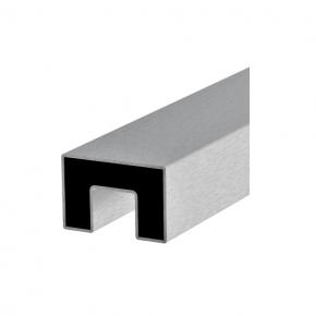 Glass Cap Handrail Rectangle Tube