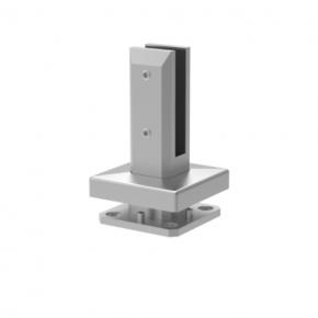 Glass Railing Base Clamp Glass Spigot Square