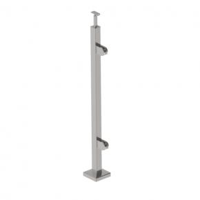 Glass Handrail Floor Mount Handrail Post Square