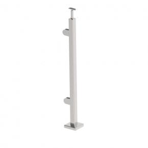 Glass Handrail Floor Mount Handrail Post Square