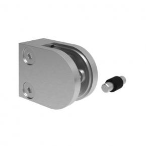 D Shape Round Glass Clamp