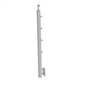 Modular Railing Side Mount Square Railing Post