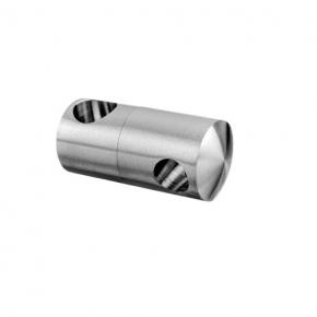 Stainless steel round tube crossbar holder 