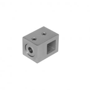 Stainless steel square tube crossbar holder 