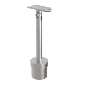 Stainless steel tube handrail bracket adjustable
