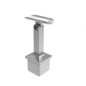 Stainless steel adjustable square handrail holder