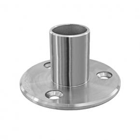 Stainless steel tube base flange