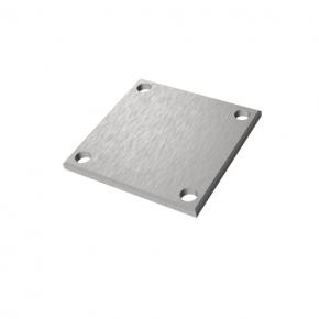 Stainless steel tube base flange