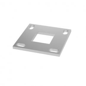 Stainless steel tube base flange