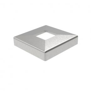 Stainless steel railing square base cover