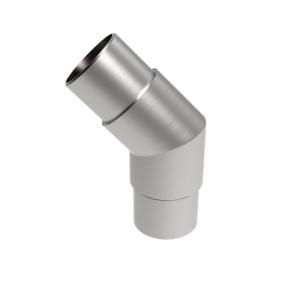 Stainless steel railing 45 degree elbow connector