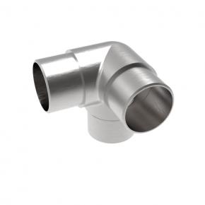 Stainless steel railing connector elbow 
