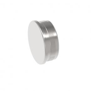 Stainless steel railing tube end cap