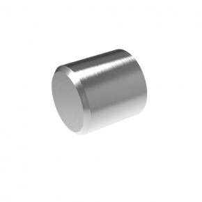 Stainless steel railing tube end cap