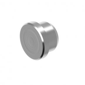 Stainless steel railing tube end cap