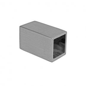 Stainless steel railing tube end cap 