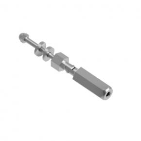 Stainless steel cable system cable clamp