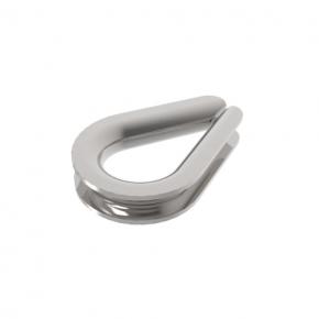 Stainless steel cable system cable clamp