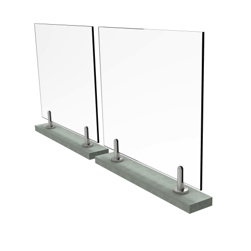 Glass Spigot Railing
